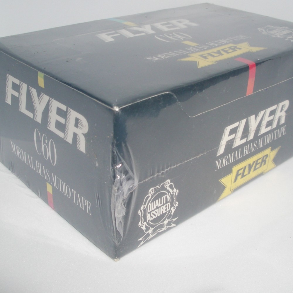 An unopened box of tapes, providing 10 hours of silence?